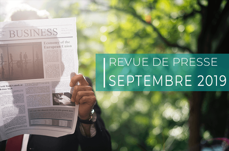 Blog Gestion Patrimoine - revue de presse septembre 2019