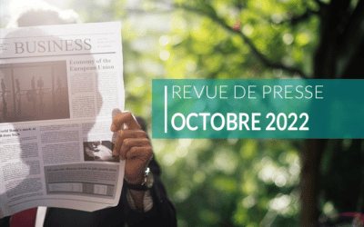Revue de presse – octobre 2022